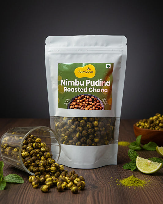 Nimbu pudina Roasted chana