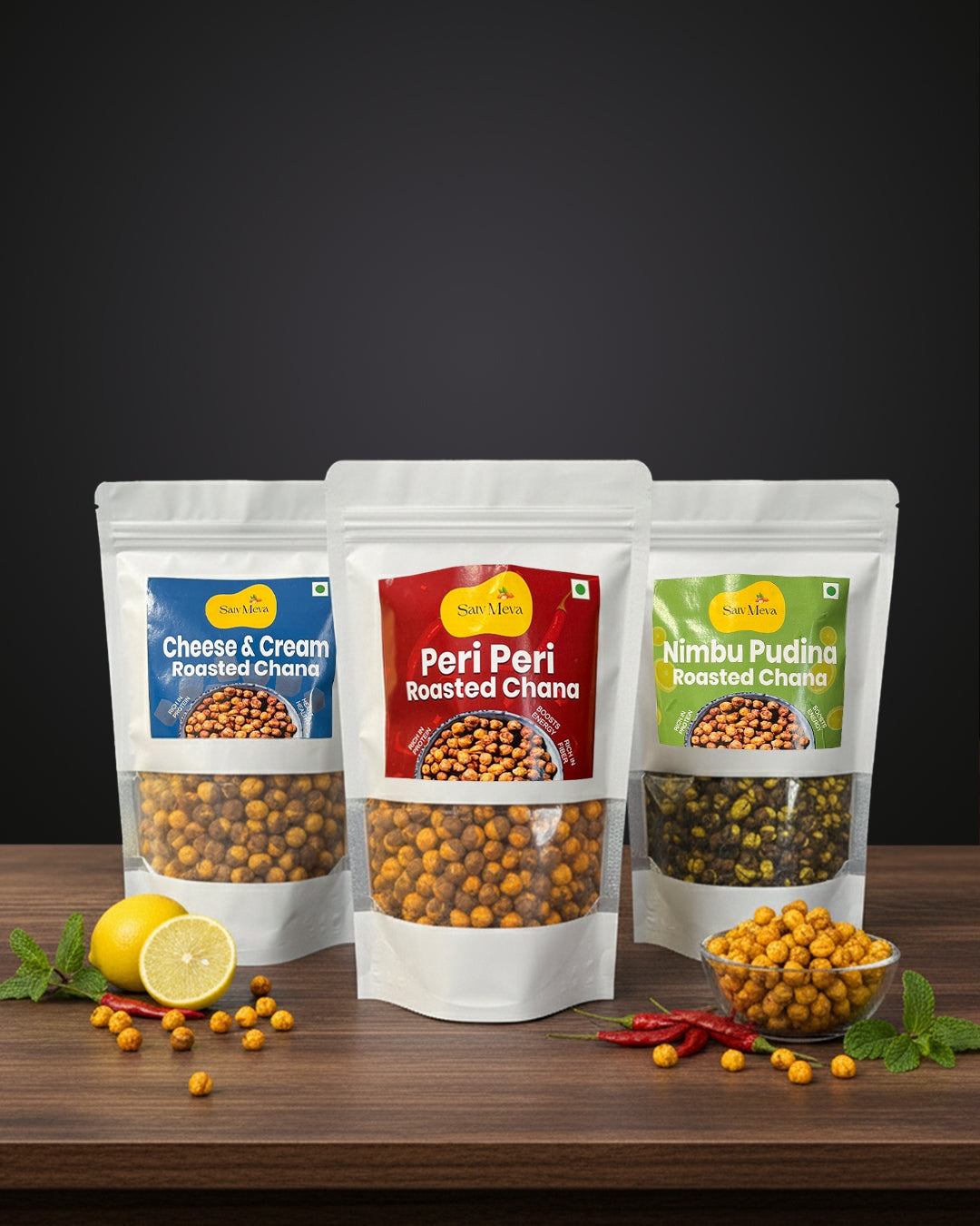 Premium roasted Chana Combo